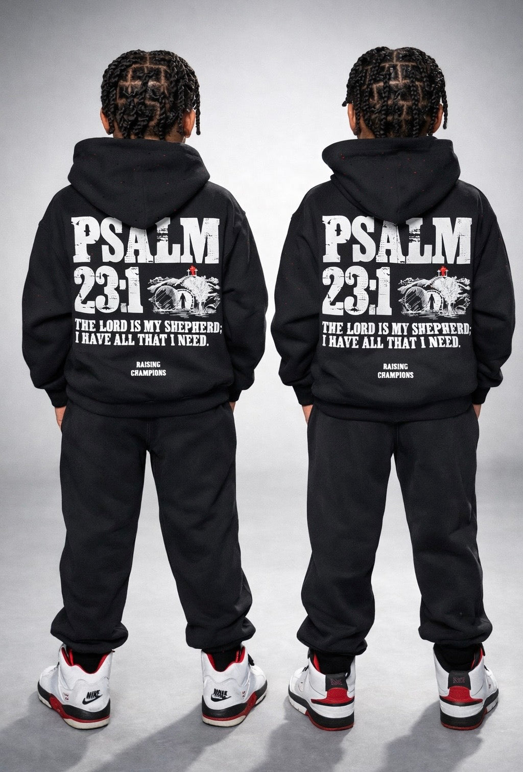 Psalm 23:1 Crystalized Hoodie